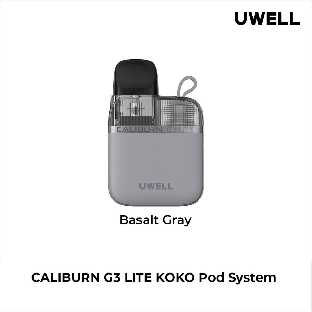 Uwell Caliburn G3 Lite Koko Pod Kit 1200mAh 25W 2.5ml Basalt Grey